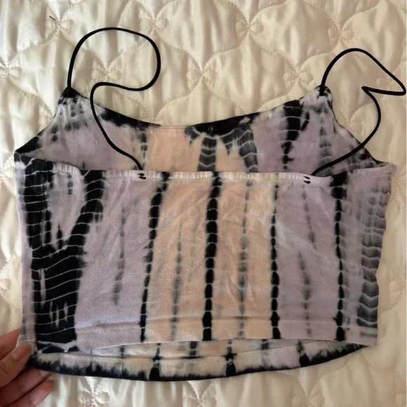 Aeropostale Black and Purple Tie-Dye Camisole - Picture 4 of 6